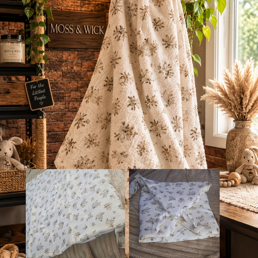 Oversized Plush Baby Swaddle