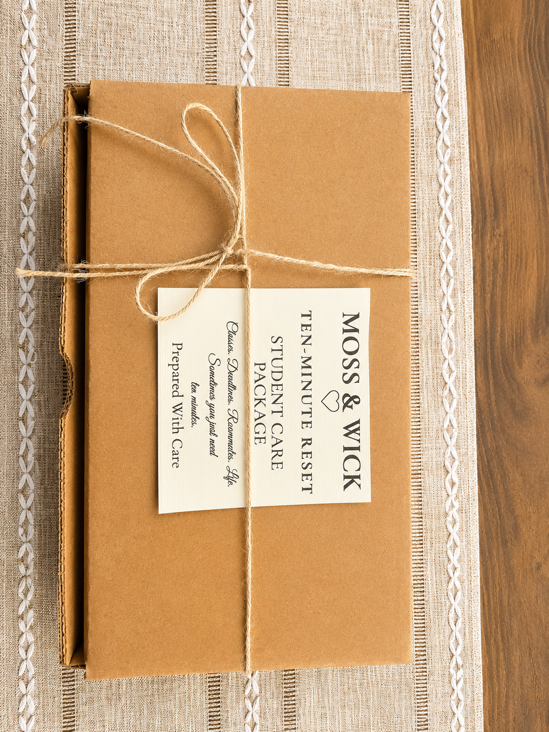 Ten-Minute Reset | Student Care Package