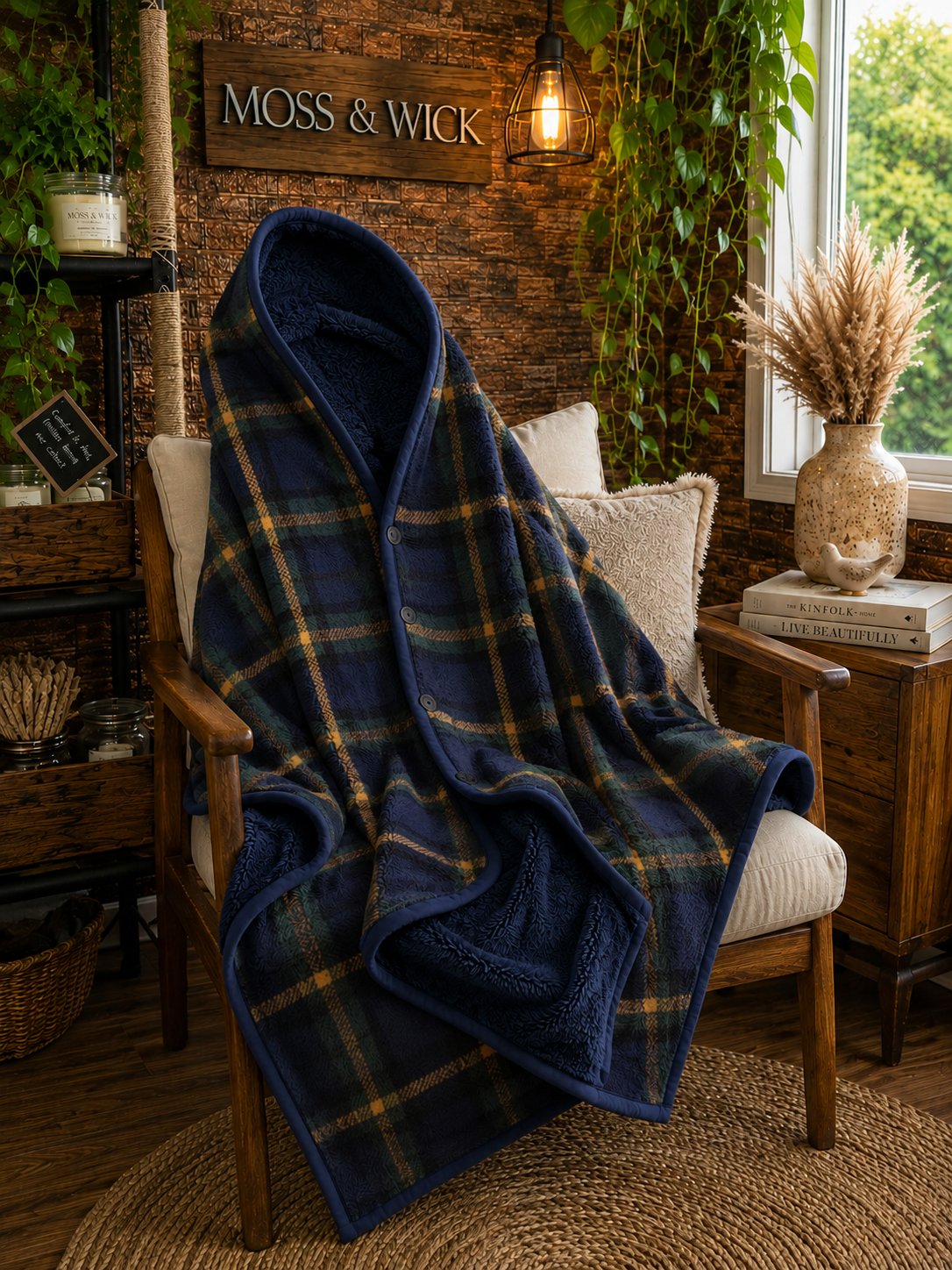 Teddy-Lined Comfort Wrap