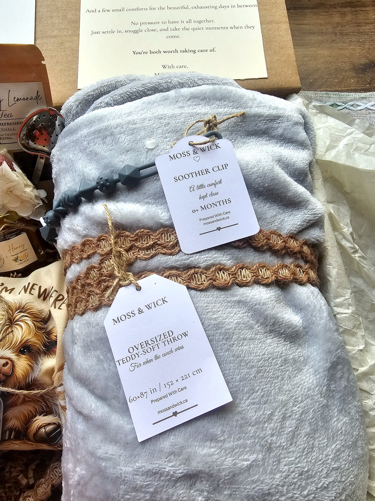 Cozy Nights & Soft Mornings | Mom + Baby Gift Box